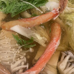 かに満 - お出汁が絶品の蟹鍋