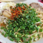 ラーメン二郎 - 青ネギ投下～♪