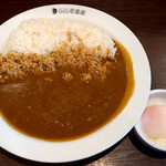 Karehausu Koko Ichibanya - ポークカレー（ライス500g）＆半熟タマゴ