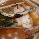烈志笑魚油 麺香房 三く - かけ♪