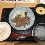 牛たん料理 大黒や - 牛タンランチ　とろろトッピング