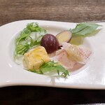 トリワイン ＰＩＫＯＳＨＨＨＵ - 前菜ちょっと盛り