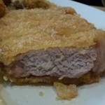 豚珍漢 - カツの断面