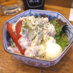 須賀乃湯 - ポテトサラダ（300円）