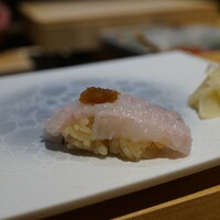 神楽坂 よこ田 - ヒラメのエンガワ