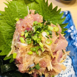 大船海鮮食堂 魚福 - 鯵君のなめろう