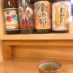 うなぎ割烹 きた八 - 芋焼酎も置いてありますよ♪゛