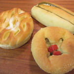 米粉パン トゥット - 今回買ったパン3種