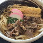 くまもと中央カントリークラブ - 肉ゴボウ天うどん