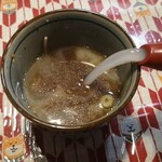 十割そば 香寿庵 狭山別館 - 蕎麦湯