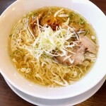 麺屋 愛心 - 金色塩中華そば