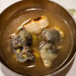 うを徳 - 2021.7 普賢岳養殖鼈とお餅のお椀