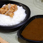 ほっともっと - 料理写真:から揚げカレー590円税込+大盛り50円税込