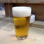 家庭料理 小川 - スーパードライ生ビール