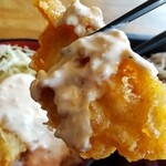 揚げたて天ぷら家 produced by 武蔵野 - 甘酢はどうしたのかな？