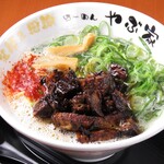 Jidori Jizake Izakaya Yabuya - 超濃厚鶏こつ麺