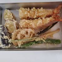 そば会席 立会川 吉田家 - 天麩羅盛り合わせ