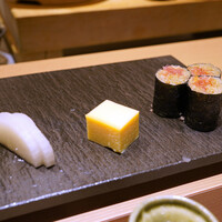 難波 鮨 よこ田 - 〆の３品