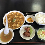 中国料理 味守香 - ランチ　麻婆豆腐　¥900