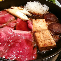 荒井屋 本店 - お鍋の様子