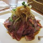 キッチン カトウ - 友人の極上ステーキ丼