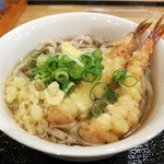 うどん 讃く - かけ（冷）小＋海老天