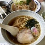 ハイセイコー食堂 - セットの半ラーメン