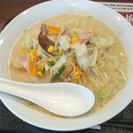 リンガーハット - ちゃんぽん麺1.5倍。￥700