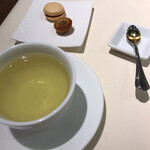 フランス料理 ル・クール - ベルベーヌ 大網白里産ハチミツ添え & プティフール