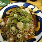 ふじ - 冷やし山菜そば\380