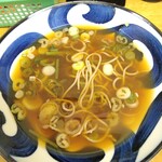 ふじ - このワサビが効いた汁は旨いよ！