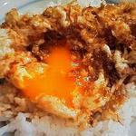 天すけ - 玉子天ぷらのせ♪