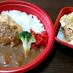よってっ亭 - カツカレー＆ミニかつ丼