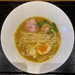 麺屋 貝原 - ストレート中細麺