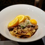 伊勢や - 橙おろし肉伊勢うどん