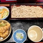 そば 仁や - ミニ穴子天丼セット