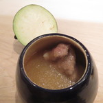 くろぎ - 焚合せ:賀茂茄子と鴨の煮卸し2