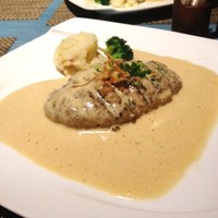 旬菜ステーキ処 らいむらいと - ハンバーグ200ｇ