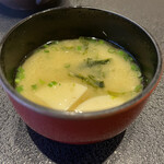 太繁寿司 - 味噌汁