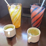 Hawaiian Diner Kihei - 料理写真:ビックドリンク＆スープ！