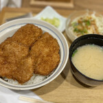 新潟カツ丼 タレカツ - ヒレカツ丼セット