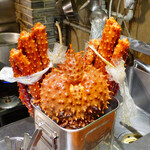 コントワール フー - インパクト大の蟹。色々な意味で幻の存在に