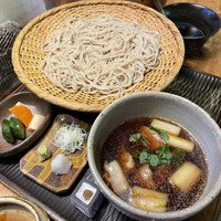 九つ井 本店 - 鴨せいろ大盛