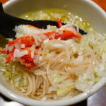 コントワール フー - 蟹のそうめん
      
      美味しい