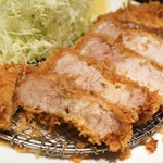 かつ好 - ロースかつ 200g＋ご飯・おつけもの