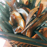 神楽坂うしやま - 鮎の鵜籠盛り