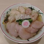 ぷれじでんと - 白だしワンタン麺