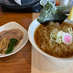 中華そば ゴトクギ - 冷やし煮干しそば　大盛り1000円^_^