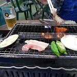 川崎モアーズ 網焼きBBQ ビヤガーデン - 