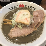 中華そば まるたけ - 全部のせ こいにぼ